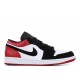 AIR JORDAN 1 LOW BLACK TOE  Schuhe 553558 116