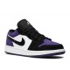 AIR JORDAN 1 LOW GS COURT PURPLE BKCK  Schuhe 553560 125