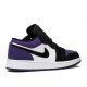 AIR JORDAN 1 LOW GS COURT PURPLE BKCK  Schuhe 553560 125