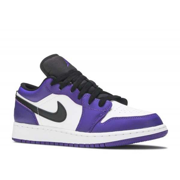 AIR JORDAN 1 LOW GS COURT PURPLE  Schuhe 553560 500