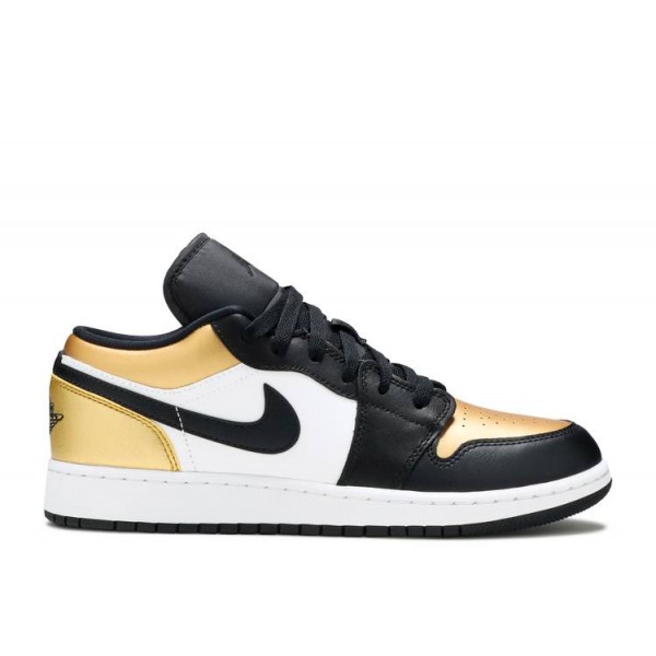 AIR JORDAN 1 LOW GS GOLD TOE  Schuhe cq9487 700