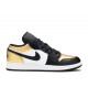 AIR JORDAN 1 LOW GS GOLD TOE  Schuhe cq9487 700