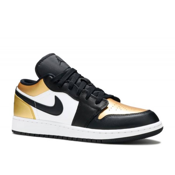 AIR JORDAN 1 LOW GS GOLD TOE  Schuhe cq9487 700