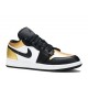 AIR JORDAN 1 LOW GS GOLD TOE  Schuhe cq9487 700