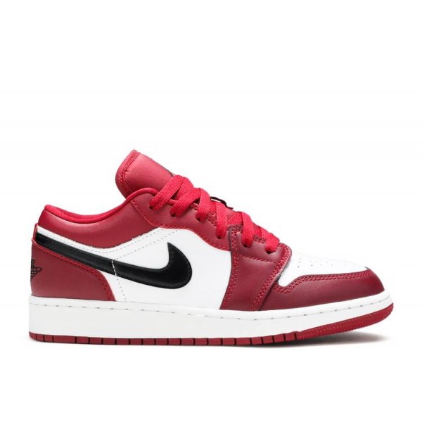 AIR JORDAN 1 LOW GS NOBLE RED  Schuhe 553560 604