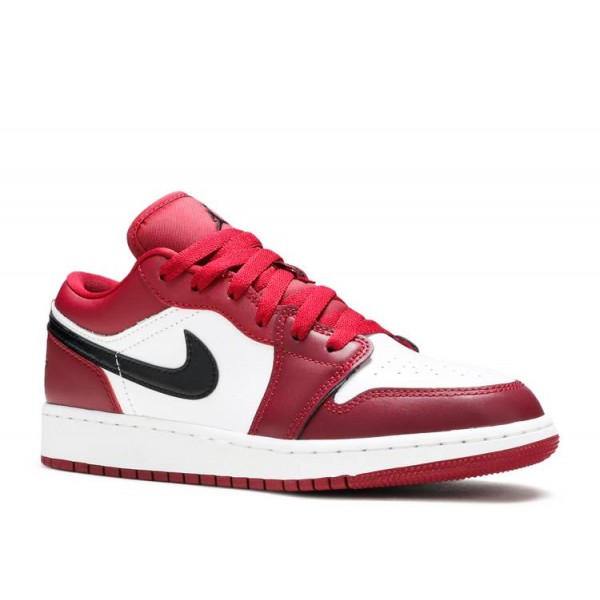 AIR JORDAN 1 LOW GS NOBLE RED  Schuhe 553560 604