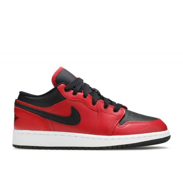 AIR JORDAN 1 LOW GS REVERSE BRED RED  Schuhe 553560 606