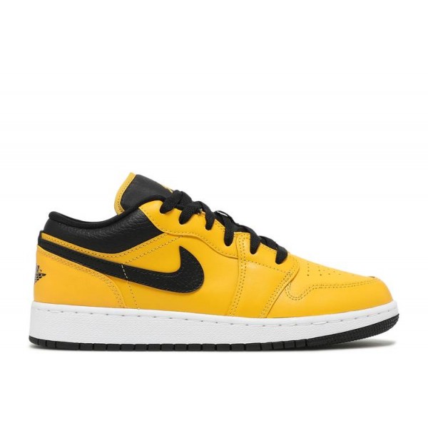 AIR JORDAN 1 LOW GS UNIVERSITY GOLD BLACK  Schuhe 553560 700