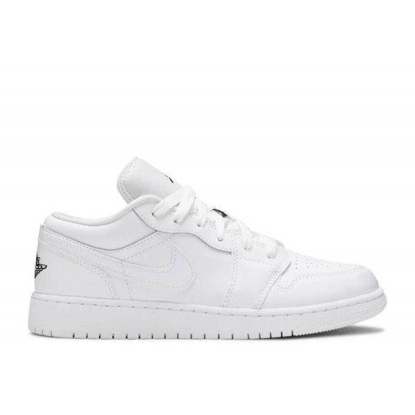 AIR JORDAN 1 LOW GS WHITE BLACK  Schuhe 553560 101