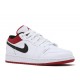 AIR JORDAN 1 LOW GS WHITE GYM RED  Schuhe 553560 118