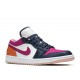 AIR JORDAN 1 LOW MISMATCHED PURPLE MAGENTA  Schuhe dj4342 400