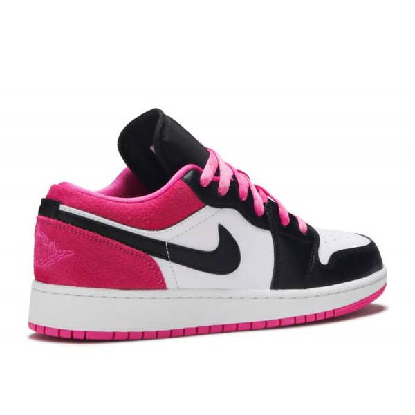 AIR JORDAN 1 LOW SE GS BLACK ACTIVE FUCHSIA  Schuhe ct1564 005