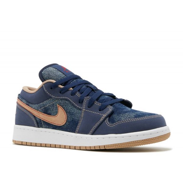 AIR JORDAN 1 LOW SE GS DENIM  Schuhe dm4692 400