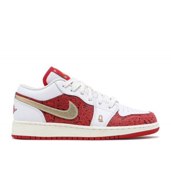 AIR JORDAN 1 LOW SE GS SPADES  Schuhe dj5186 100