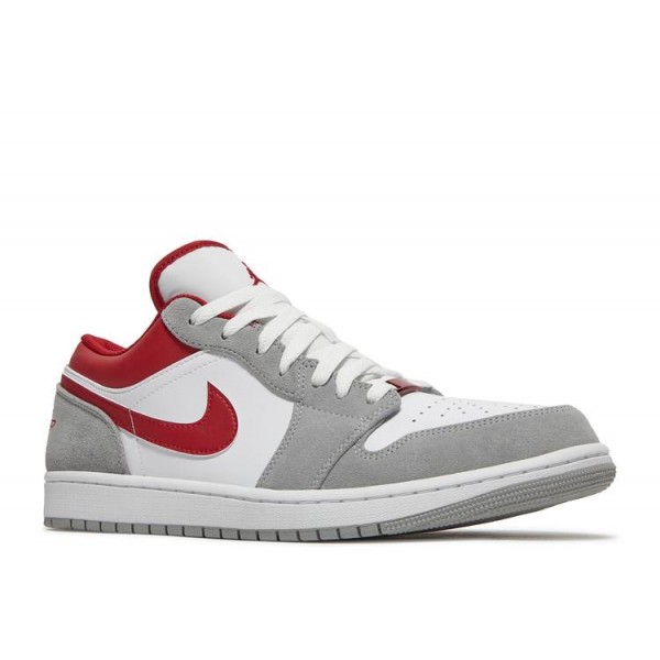 AIR JORDAN 1 LOW SE LIGHT SMOKE GREY GYM RED  Schuhe dc6991 016