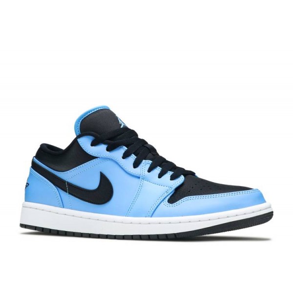 AIR JORDAN 1 LOW UNIVERSITY BLUE BLACK  Schuhe 553558 403