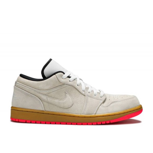 AIR JORDAN 1 LOW WHITE GYM YELLOW  Schuhe 553558 119