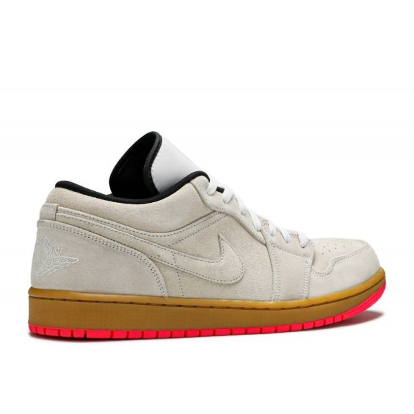 AIR JORDAN 1 LOW WHITE GYM YELLOW  Schuhe 553558 119