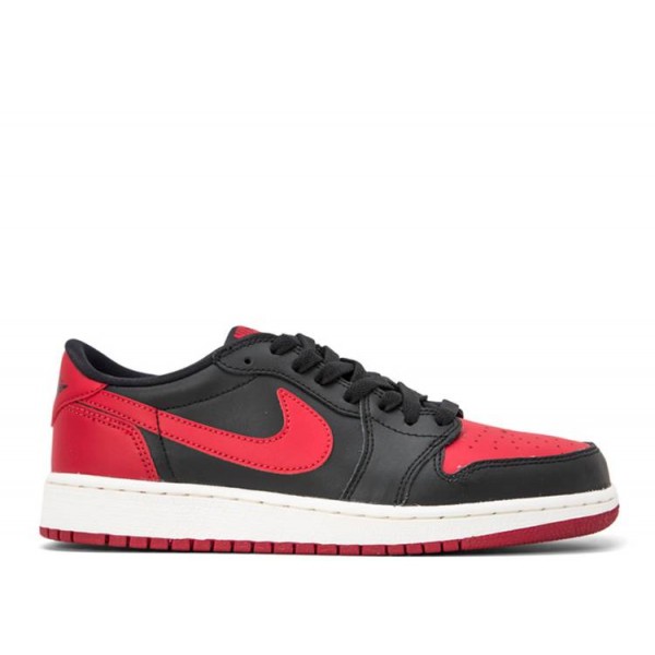 AIR JORDAN 1 RETRO LOW OG GS BRED  Schuhe 709999 001