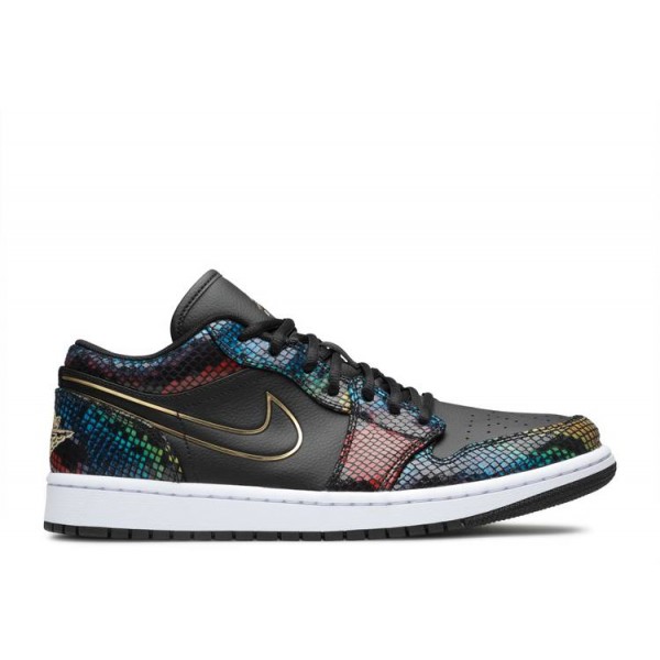 WMNS AIR JORDAN 1 LOW MULTI SNAKESKIN  Schuhe cw5580 001