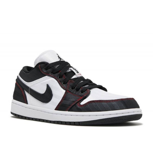 WMNS AIR JORDAN 1 LOW SE UTILITY WHITE BLACK RED  Schuhe dd9337 106