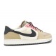 WMNS AIR JORDAN 1 RETRO LOW FLEECE PARACHUTE BEIGE  Schuhe aq0828 200