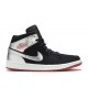 AIR JORDAN 1 MID BLACK METALLIC SILVER  Schuhe 554724 057