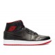 AIR JORDAN 1 MID BLACK RED  Schuhe 554724 028