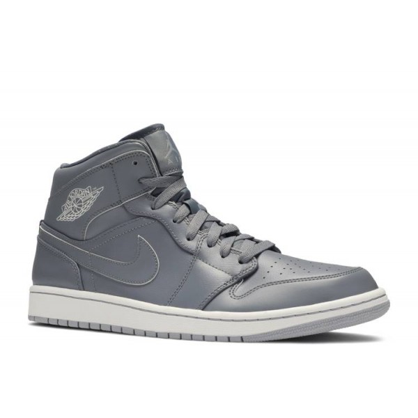 AIR JORDAN 1 MID COOL GREY WHITE  Schuhe 554724 036