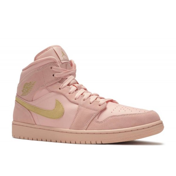 AIR JORDAN 1 MID CORAL GOLD  Schuhe 852542 600