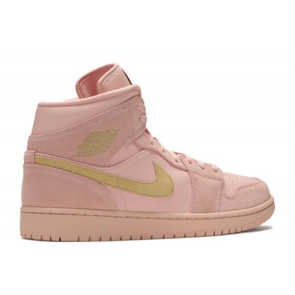 AIR JORDAN 1 MID CORAL GOLD  Schuhe 852542 600