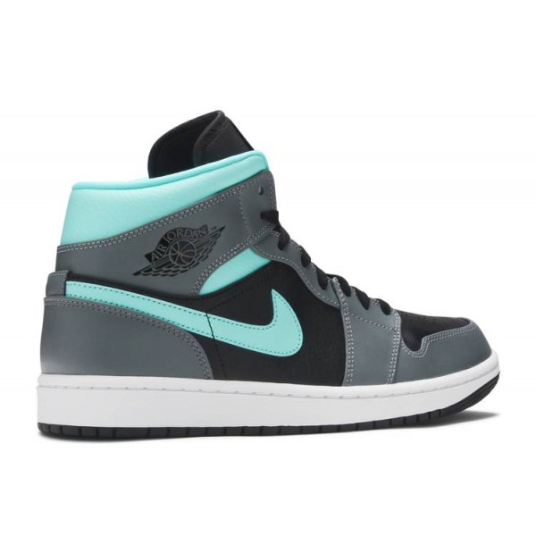 AIR JORDAN 1 MID GREY AQUA  Schuhe 554724 063