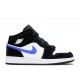 AIR JORDAN 1 MID GS BLACK RACER BLUE  Schuhe 554725 084