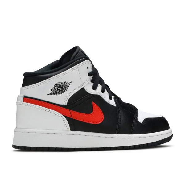 AIR JORDAN 1 MID GS CHILE RED  Schuhe 554725 075