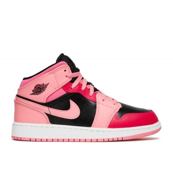 AIR JORDAN 1 MID GS CORAL CHALK  Schuhe 554725 662