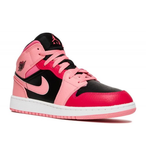 AIR JORDAN 1 MID GS CORAL CHALK  Schuhe 554725 662