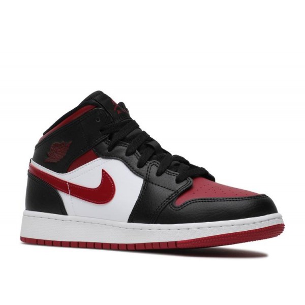 AIR JORDAN 1 MID GS NOBLE RED  Schuhe 554725 066