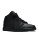 AIR JORDAN 1 MID GS TRIPLE BLACK  Schuhe 554725 091