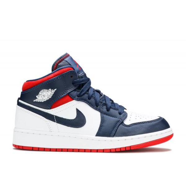 AIR JORDAN 1 MID GS USA OLYMPIC  Schuhe bq6931 104