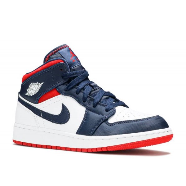 AIR JORDAN 1 MID GS USA OLYMPIC  Schuhe bq6931 104