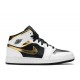 AIR JORDAN 1 MID GS WHITE GOLD  Schuhe 554725 190