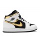 AIR JORDAN 1 MID GS WHITE GOLD  Schuhe 554725 190