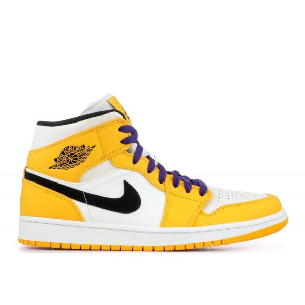 AIR JORDAN 1 MID LAKERS  Schuhe 852542 700