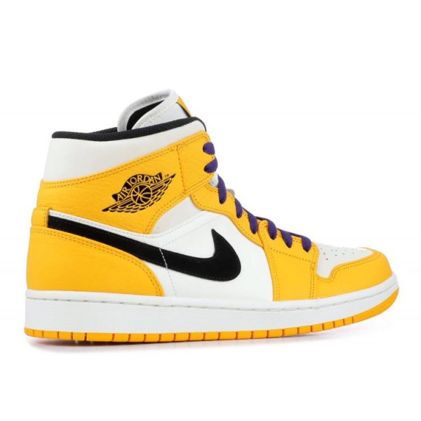 AIR JORDAN 1 MID LAKERS  Schuhe 852542 700