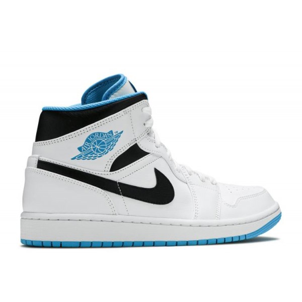 AIR JORDAN 1 MID LASER BLUE  Schuhe 554724 141