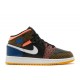 AIR JORDAN 1 MID MMD GS MULTI GRID  Schuhe dc4092 001