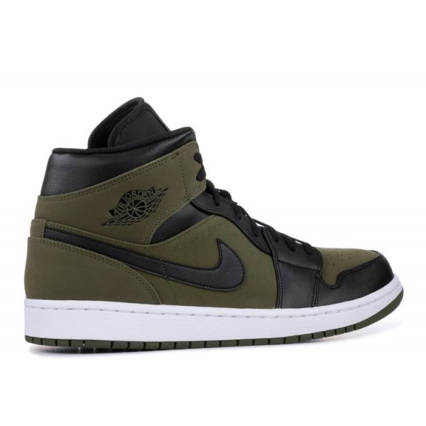 AIR JORDAN 1 MID OLIVE CANVAS  Schuhe 554724 301