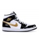 AIR JORDAN 1 MID PATENT BLACK GOLD  Schuhe 852542 007