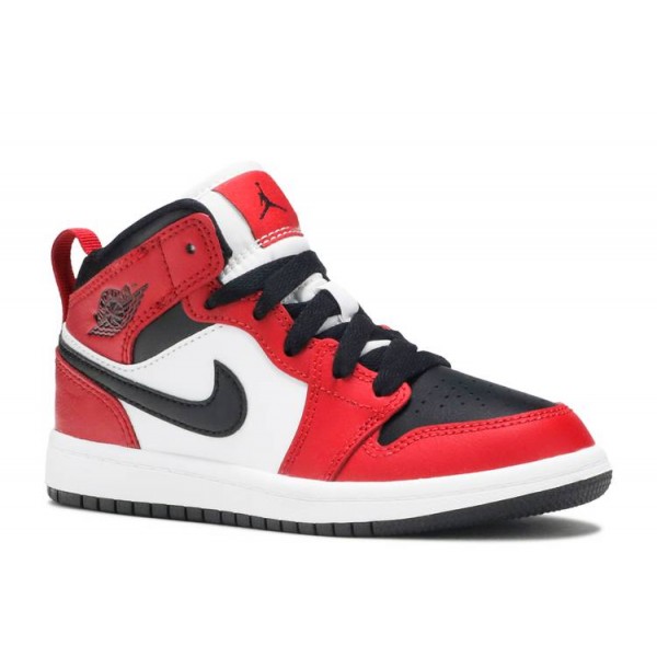 AIR JORDAN 1 MID PS CHICAGO BLACK TOE  Schuhe 640734 069