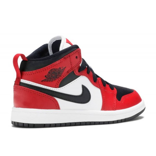 AIR JORDAN 1 MID PS CHICAGO BLACK TOE  Schuhe 640734 069